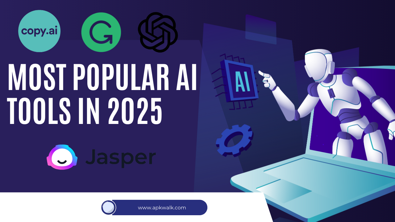 2025 میں سب سے مقبول AI ٹولز